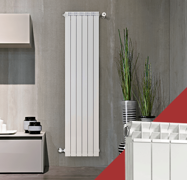 Extruded radiators GARDA DUAL 80