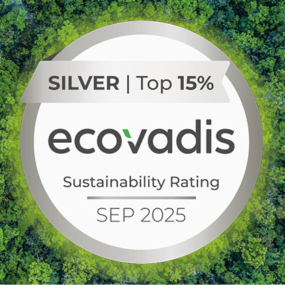 EcoVadis® Silver Rating