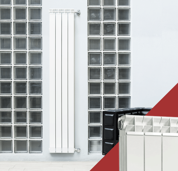 Extruded radiators GARDA DUAL 80 ALETERNUM